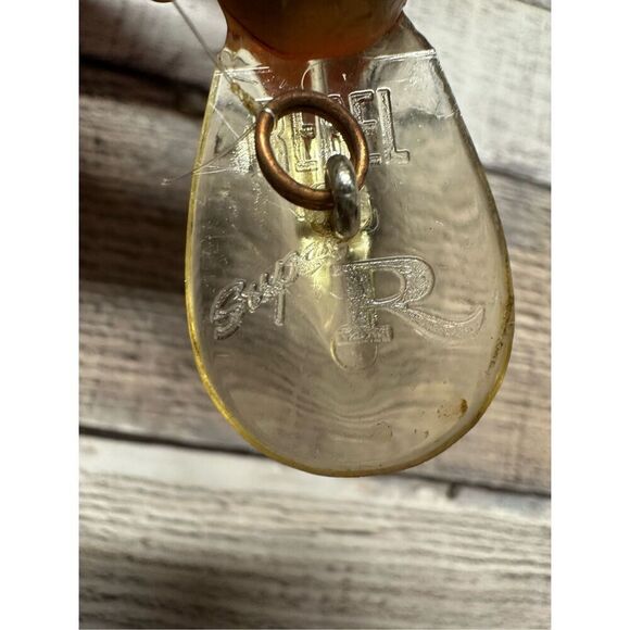 Vintage Fishing Lure Rebel Super R Crankbait - Picture 2 of 4